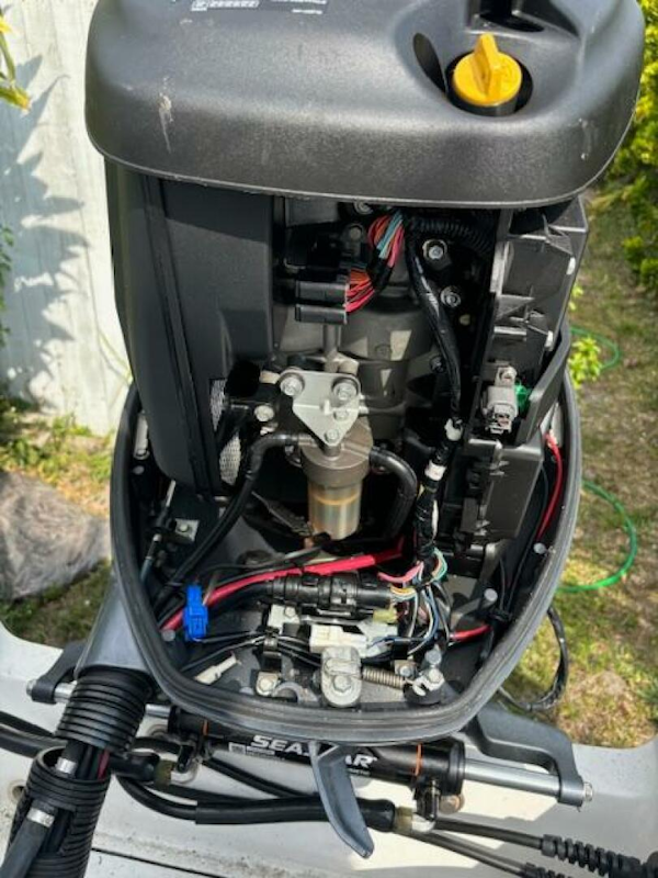 Release-208 RX 2016 -Stuart-2016 Release 208 RX engine with visible wiring and components.-5114937