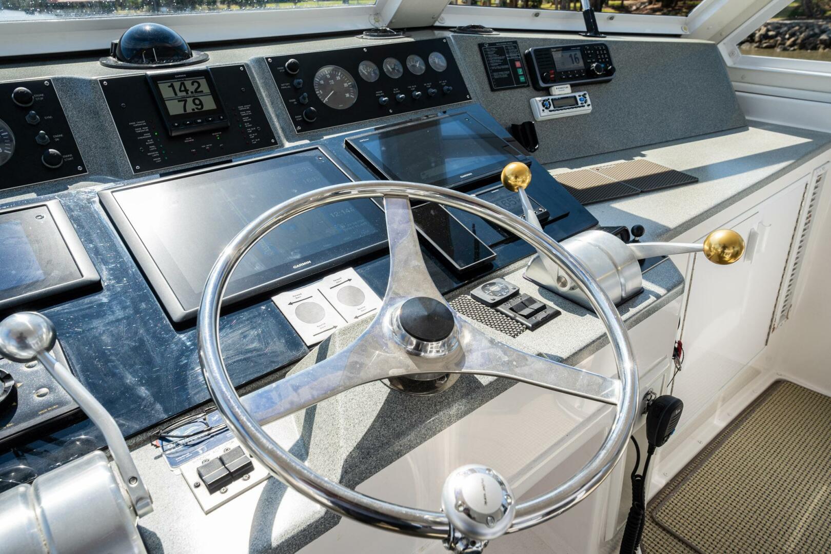 Viking-60 Cockpit Sport Yacht 2001-Belvedere Palm Coast-Florida-United States-5116521 | Thumbnail