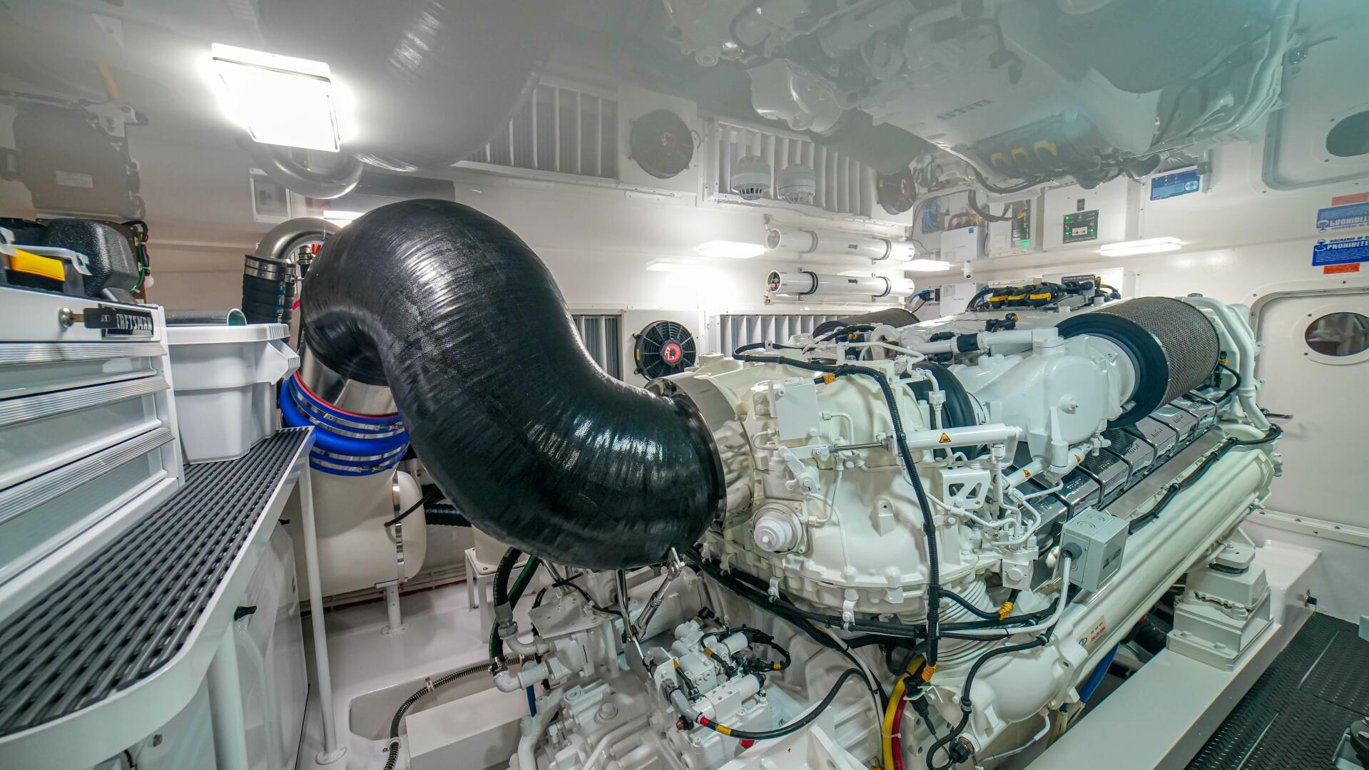 Viking-72 Convertible 2023-Free Spool Los Suenos-Costa Rica-2023 Viking 73 Convertible Free Spool  Engine room-5122973 | Thumbnail