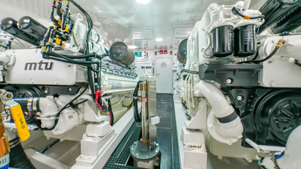 Viking-72 Convertible 2023-Free Spool Los Suenos-Costa Rica-2023 Viking 73 Convertible Free Spool  Engine room-5122971