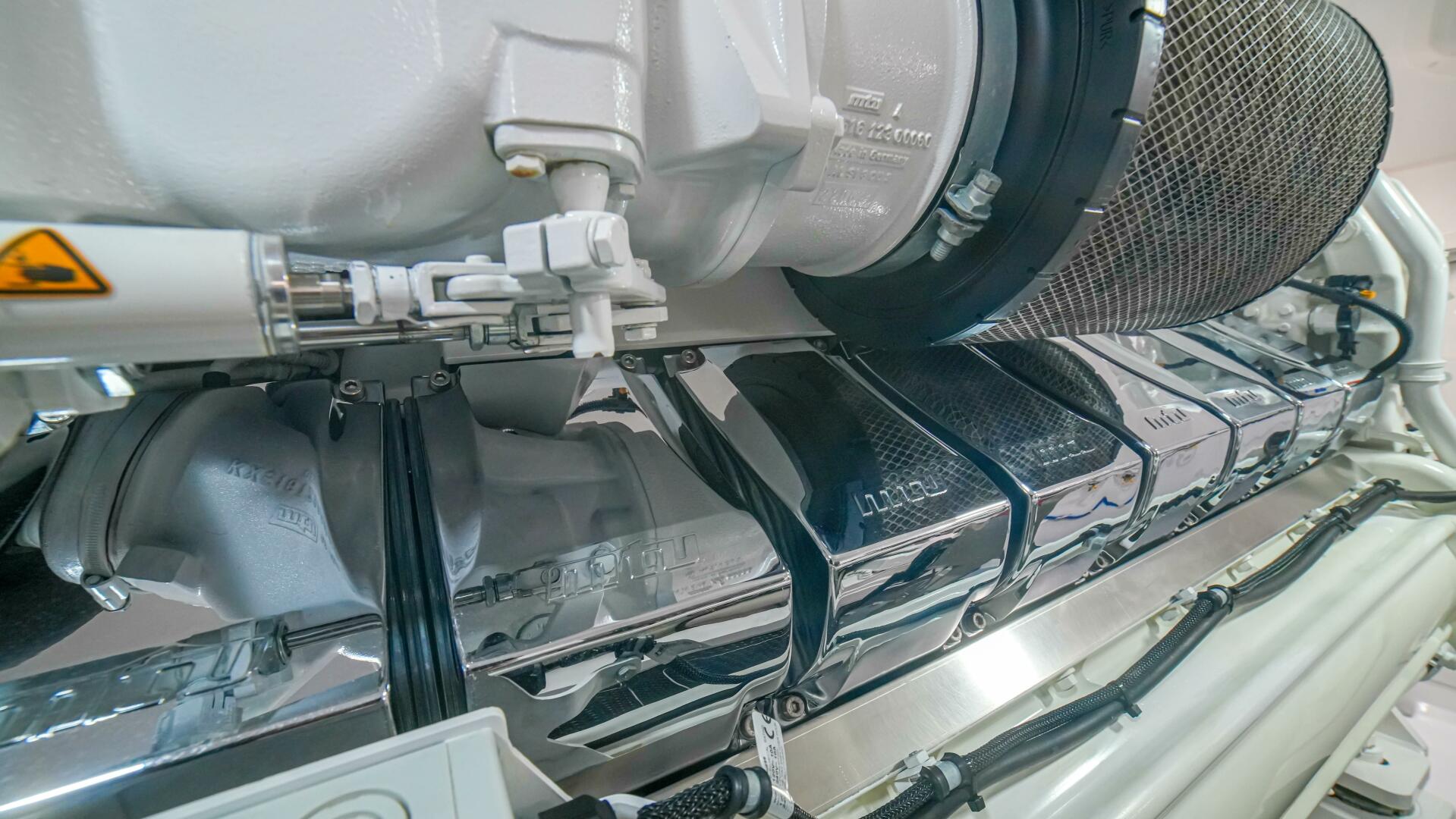 Viking-72 Convertible 2023-Free Spool Los Suenos-Costa Rica-2023 Viking 73 Convertible Free Spool  Engine room-5122990 | Thumbnail