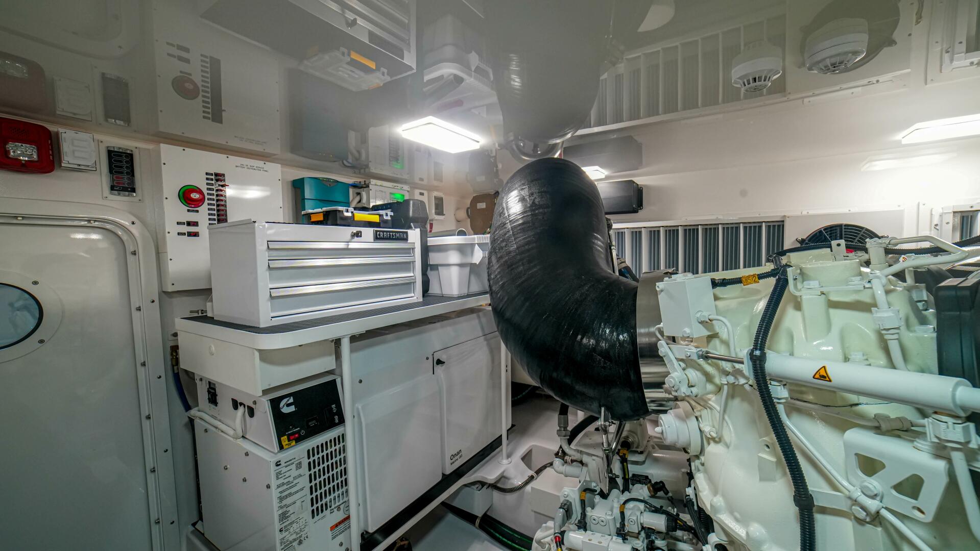 Viking-72 Convertible 2023-Free Spool Los Suenos-Costa Rica-2023 Viking 73 Convertible Free Spool  Engine room-5122981 | Thumbnail