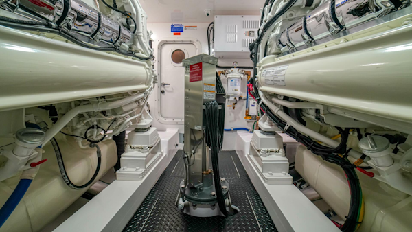 Viking-72 Convertible 2023-Free Spool Los Suenos-Costa Rica-2023 Viking 73 Convertible Free Spool  Engine room-5122997