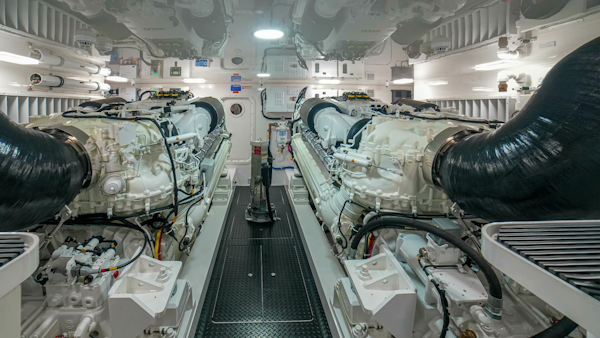 Viking-72 Convertible 2023-Free Spool Los Suenos-Costa Rica-2023 Viking 73 Convertible Free Spool  Engine room-5122972