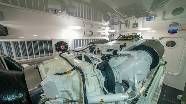 Viking-72 Convertible 2023-Free Spool Los Suenos-Costa Rica-2023 Viking 73 Convertible Free Spool  Engine room-5122984