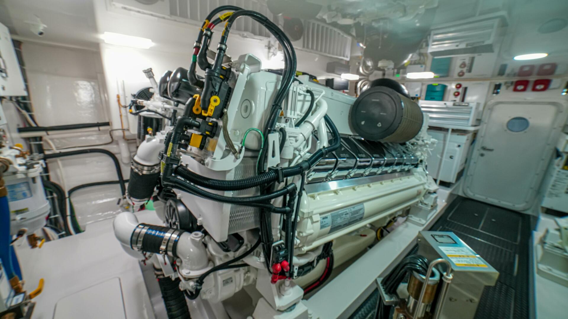 Viking-72 Convertible 2023-Free Spool Los Suenos-Costa Rica-2023 Viking 73 Convertible Free Spool  Engine room-5123002 | Thumbnail