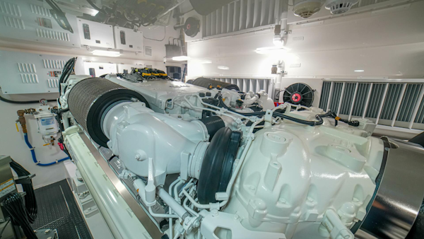 Viking-72 Convertible 2023-Free Spool Los Suenos-Costa Rica-2023 Viking 73 Convertible Free Spool  Engine room-5122987