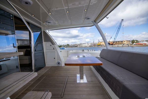 Prestige-680 Flybridge 2018-Prestige Worldwide Tampa-Florida-United States-Aft Deck-5126842