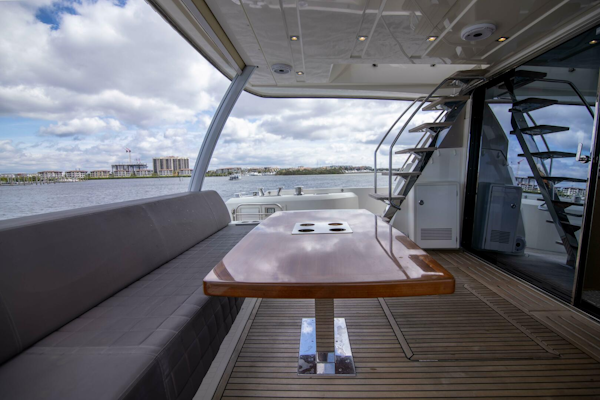 Prestige-680 Flybridge 2018-Prestige Worldwide Tampa-Florida-United States-Aft Deck-5126843
