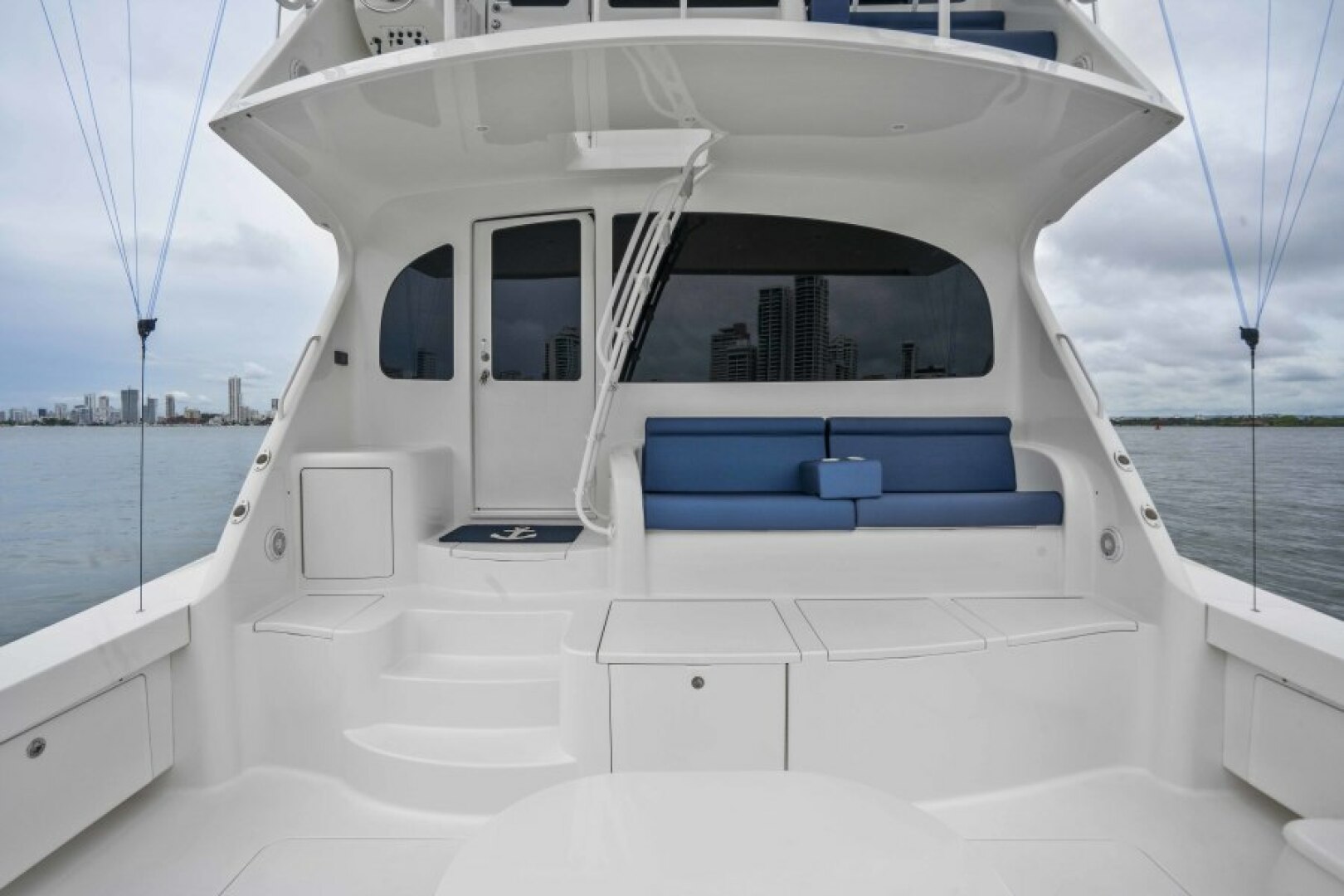 Viking-70 Enclosed Bridge 2011-Last Call Cartagena-Colombia-2011 Viking 70 Enclosed Bridge  Last Call  Cockpit-5131513 | Thumbnail