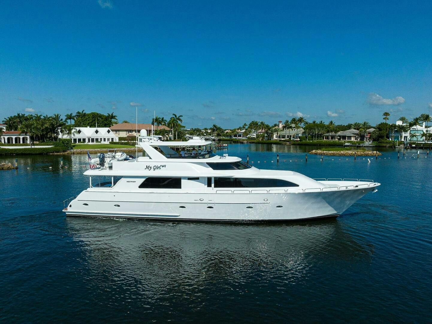Westport-Raised Pilothouse Motor Yacht 2001-My Girl West Palm Beach-Florida-United States-My Girl-5139467