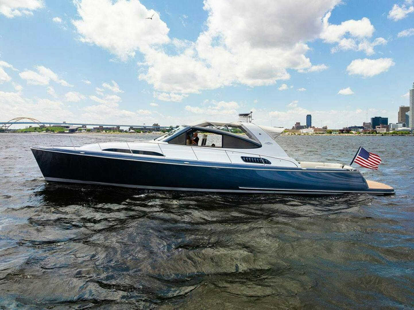 Palm Beach Motor Yachts-GT50 2019-TCB Milwaukee-Wisconsin-United States-Port profile-5424348