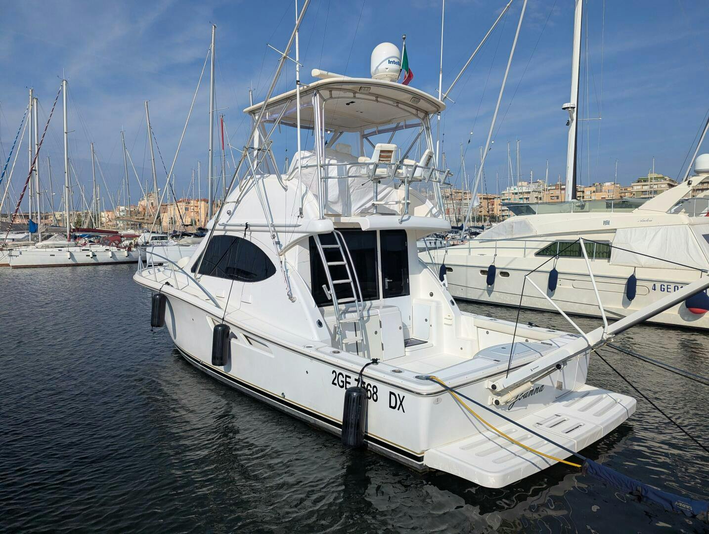 Tiara Yachts-3900 Convertible 2005-JOANNA Marina Di Nettuno-Italy-Tiara 3900 Conv. Aft Profile-5180271