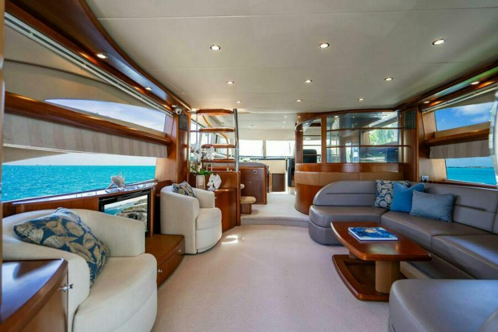Princess-70 VSC Motor Yacht 2009-Empire Sun Ft. Lauderdale-Florida-United States-Salon-5183454