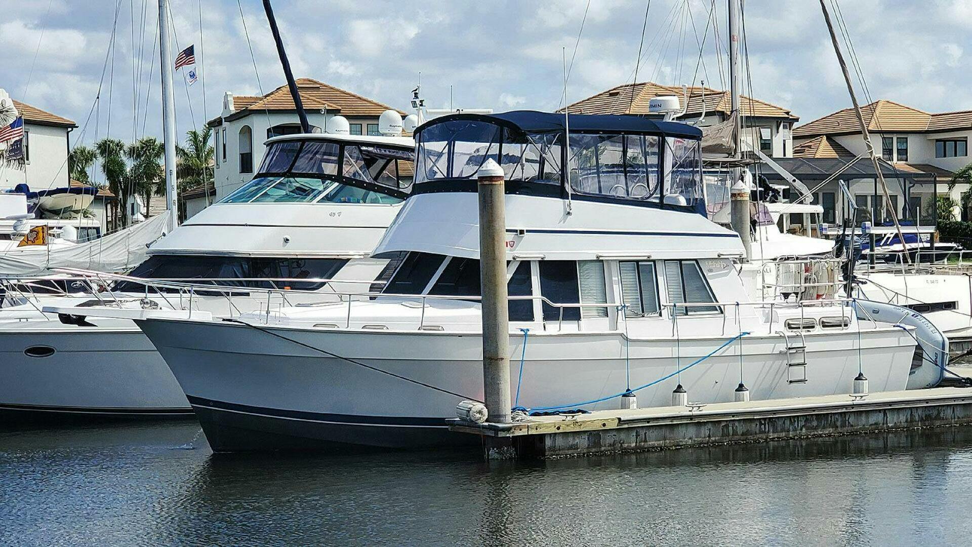 Mainship-430 Aft Cabin 3SR 1999-THIS Is What Ruskin-Florida-United States-Port Forward Profile-5210112