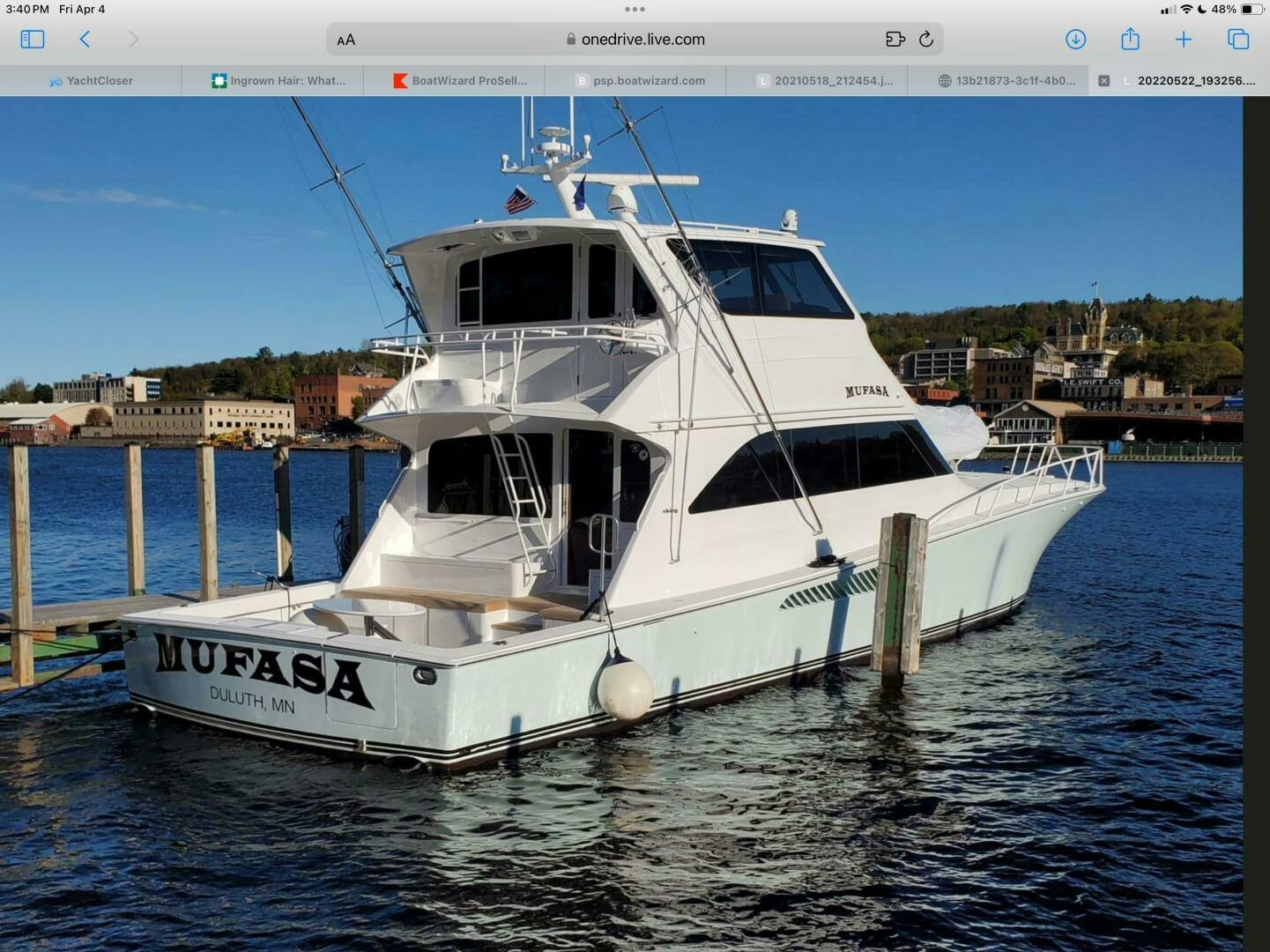 Viking-65 Enclosed Bridge Convertible 2003 -Duluth-Minnesota-United States-5227879