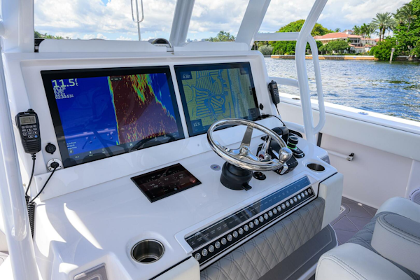 Invincible-46 Catamaran 2023-Argento II Stuart-Florida-United States-Invincible 46 Argento II  Exterior Helm-5235151