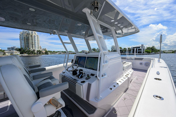 Invincible-46 Catamaran 2023-Argento II Stuart-Florida-United States-Invincible 46 Argento II  Exterior Helm-5235153