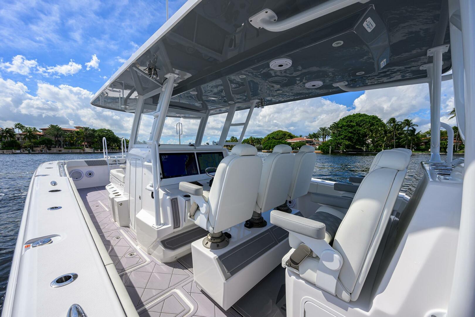 Invincible-46 Catamaran 2023-Argento II Stuart-Florida-United States-Invincible 46 Argento II  Exterior Helm-5235150 | Thumbnail