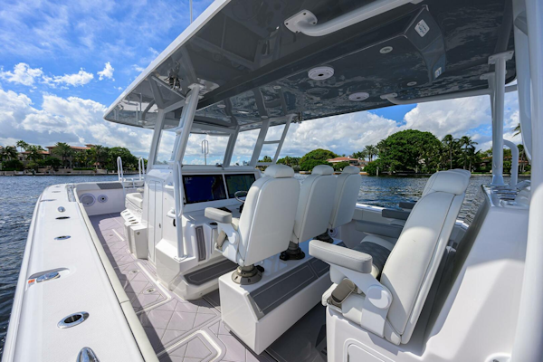 Invincible-46 Catamaran 2023-Argento II Stuart-Florida-United States-Invincible 46 Argento II  Exterior Helm-5235150