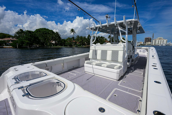 Invincible-46 Catamaran 2023-Argento II Stuart-Florida-United States-Invincible 46 Argento II  Exterior Cockpit-5235157