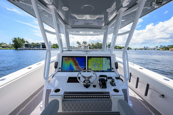 Invincible-46 Catamaran 2023-Argento II Stuart-Florida-United States-Invincible 46 Argento II  Exterior Helm-5235152