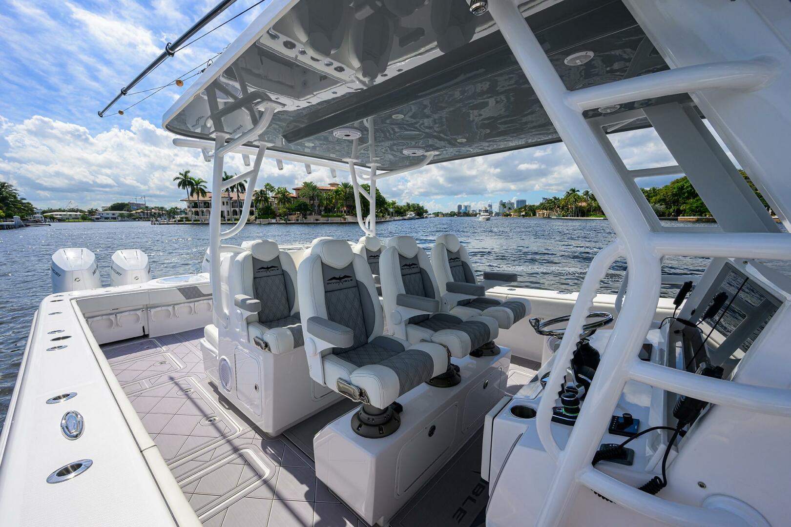 Invincible-46 Catamaran 2023-Argento II Stuart-Florida-United States-Invincible 46 Argento II  Exterior Helm-5235154 | Thumbnail