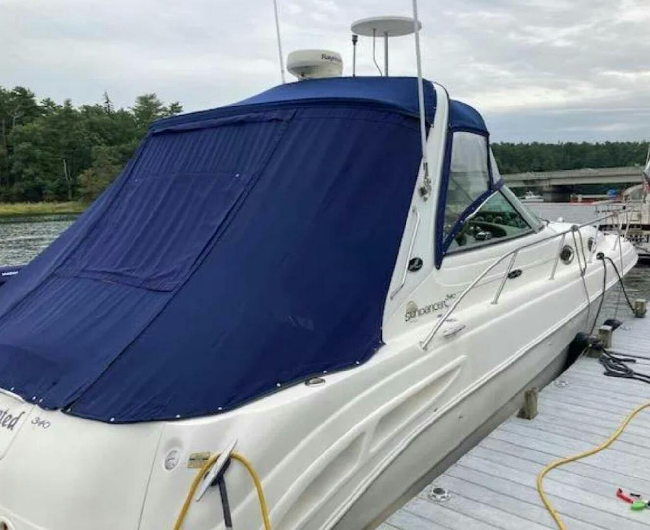 Sea Ray-Sundancer 2002-KEENELY STATED Newburyport-Massachusetts-United States-Enclosed Bimini-5240765
