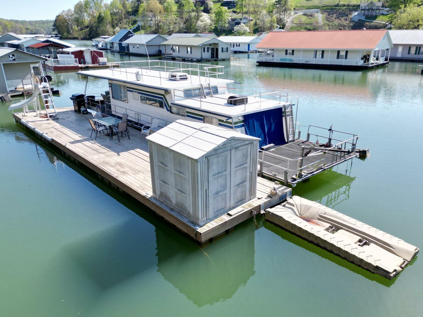 Sumerset-14 x 58 Aluminum Hull Houseboat with Catwalks 1977 -Norris Lake-Tennessee-United States-5255888 | Thumbnail