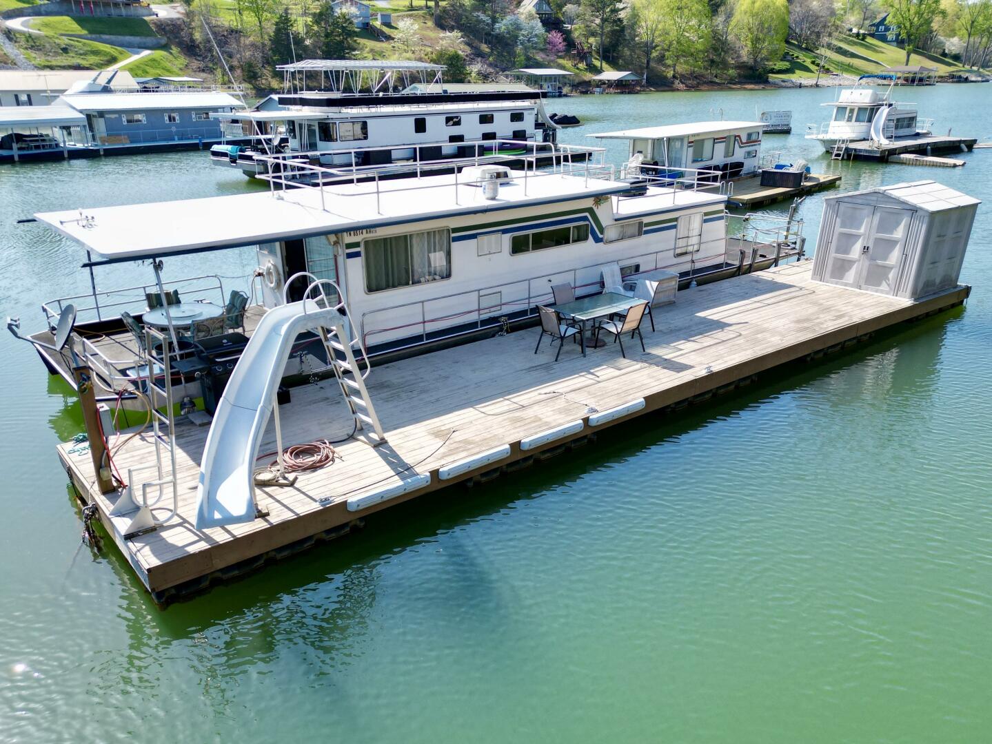 Sumerset-14 x 58 Aluminum Hull Houseboat with Catwalks 1977 -Norris Lake-Tennessee-United States-5255879 | Thumbnail
