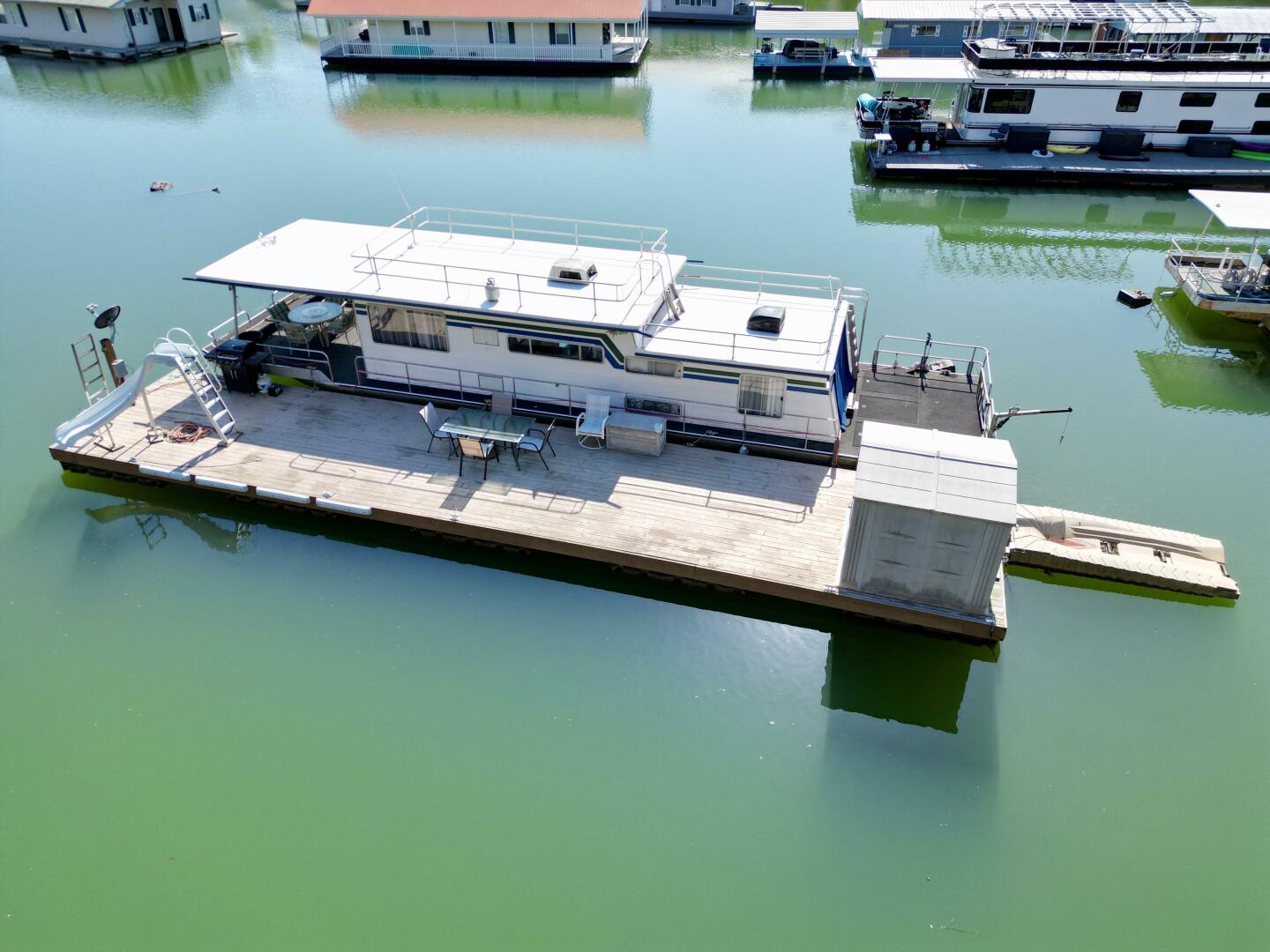 Sumerset-14 x 58 Aluminum Hull Houseboat with Catwalks 1977 -Norris Lake-Tennessee-United States-5255889 | Thumbnail