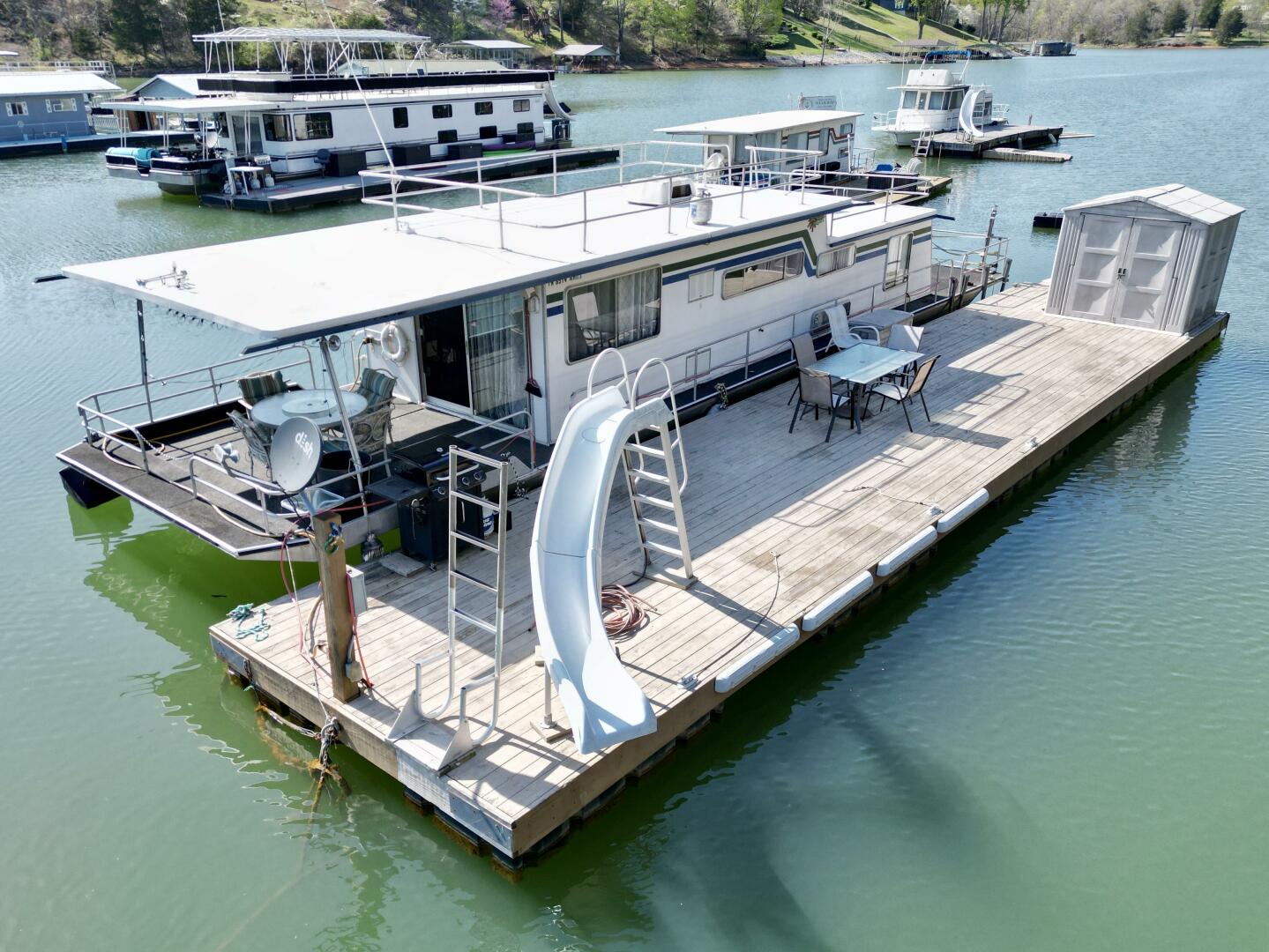 Sumerset-14 x 58 Aluminum Hull Houseboat with Catwalks 1977 -Norris Lake-Tennessee-United States-5255880 | Thumbnail