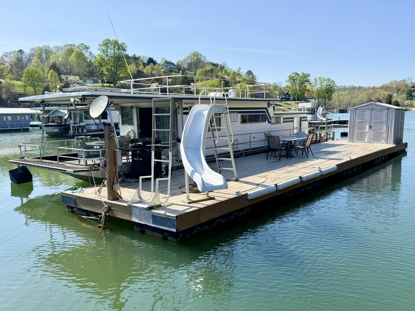 Sumerset-14 x 58 Aluminum Hull Houseboat with Catwalks 1977 -Norris Lake-Tennessee-United States-5255892 | Thumbnail