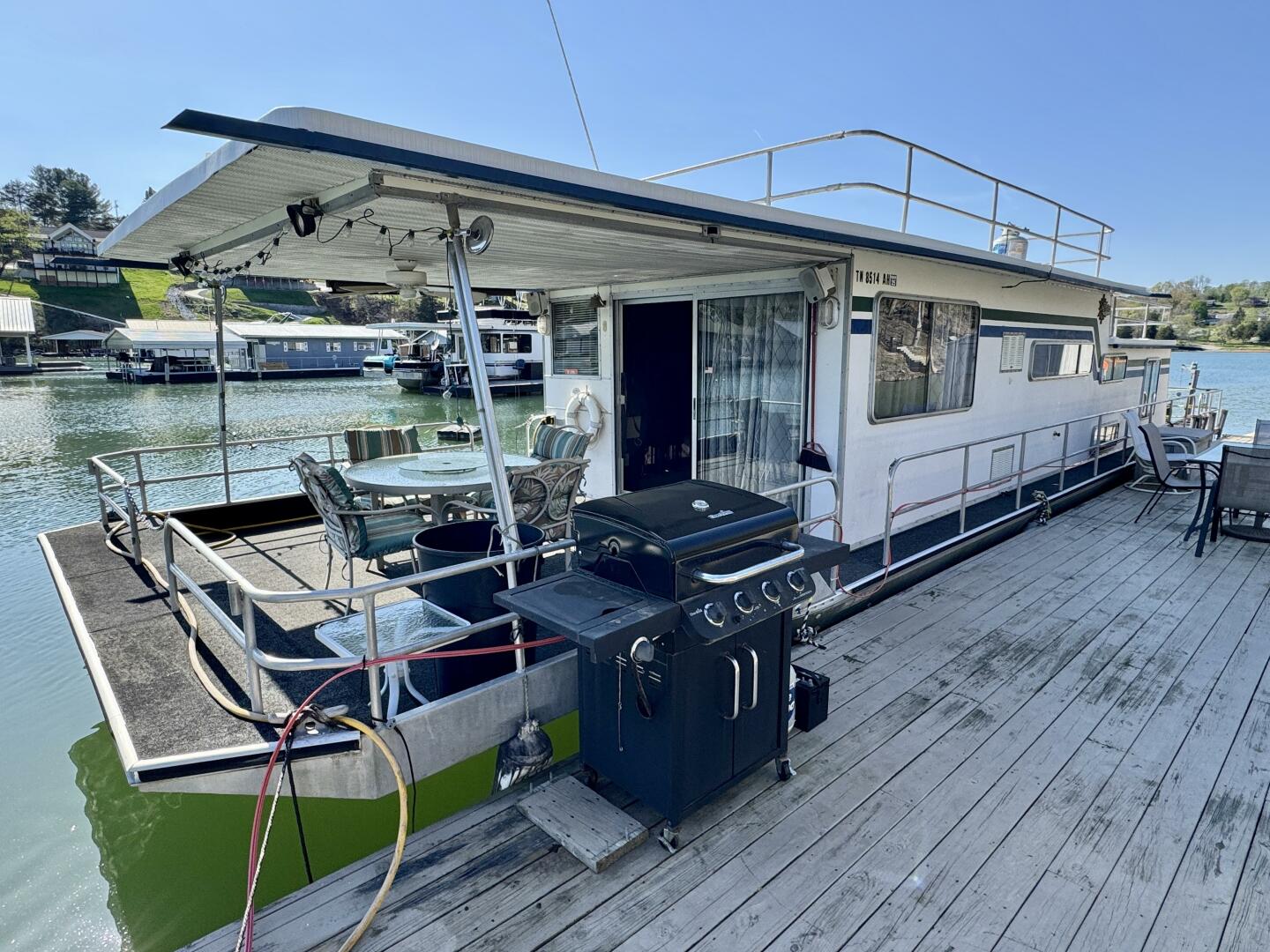 Sumerset-14 x 58 Aluminum Hull Houseboat with Catwalks 1977 -Norris Lake-Tennessee-United States-5255893 | Thumbnail