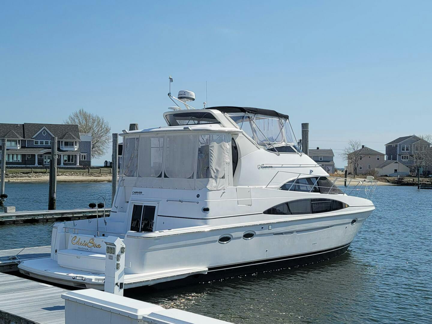 Carver-444 Cockpit Motor Yacht 2002-ChrisSea IV Westbrook-Connecticut-United States-5262119