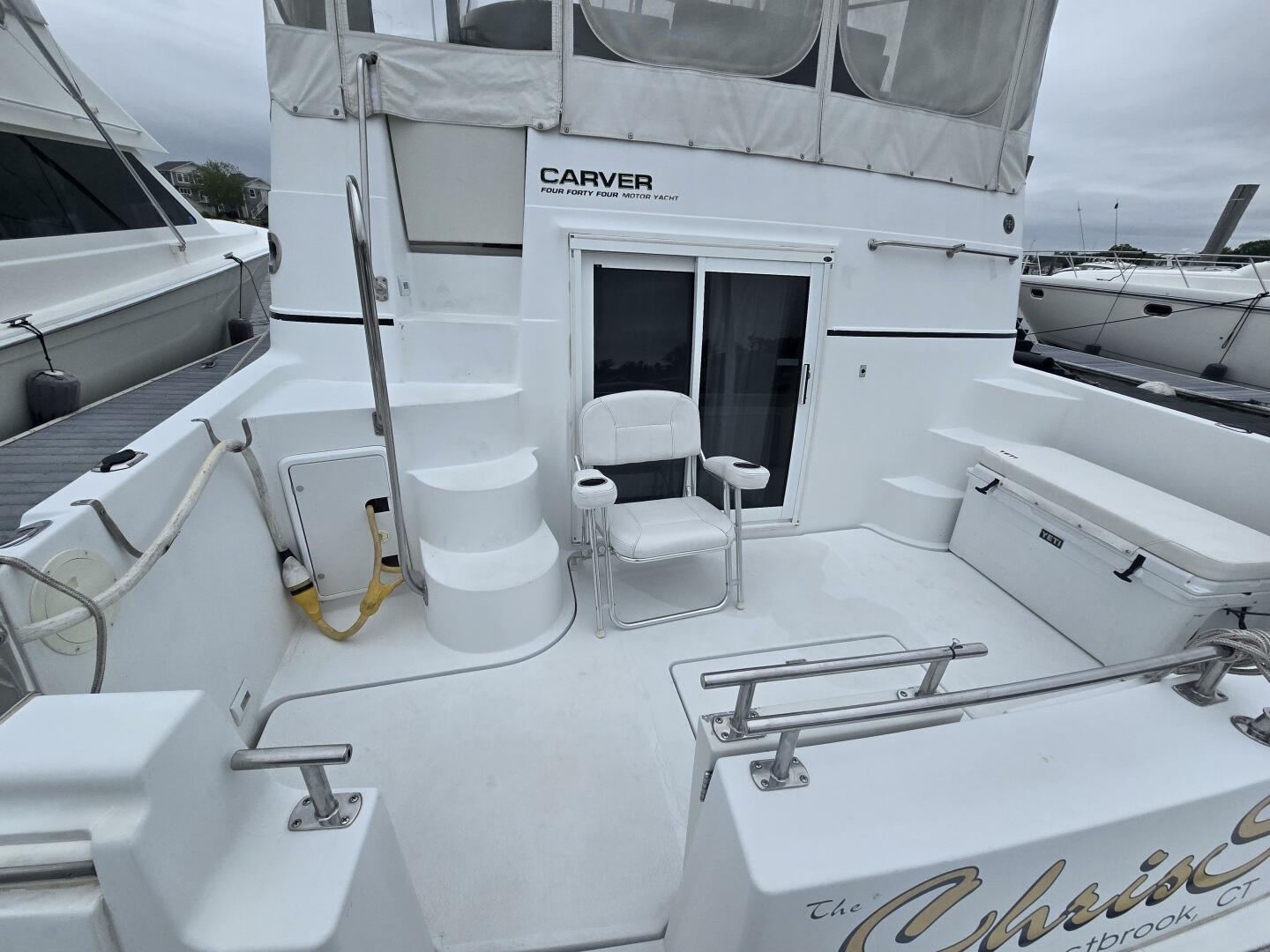 Carver-444 Cockpit Motor Yacht 2002-ChrisSea IV Westbrook-Connecticut-United States-Carver Cockpit 1-5392663 | Thumbnail