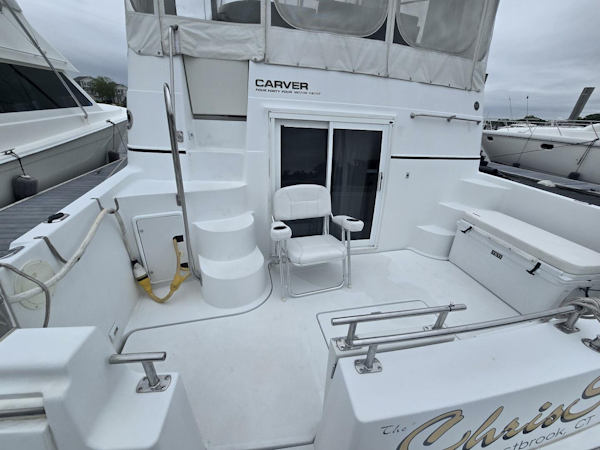 Carver-444 Cockpit Motor Yacht 2002-ChrisSea IV Westbrook-Connecticut-United States-Carver Cockpit 1-5392663