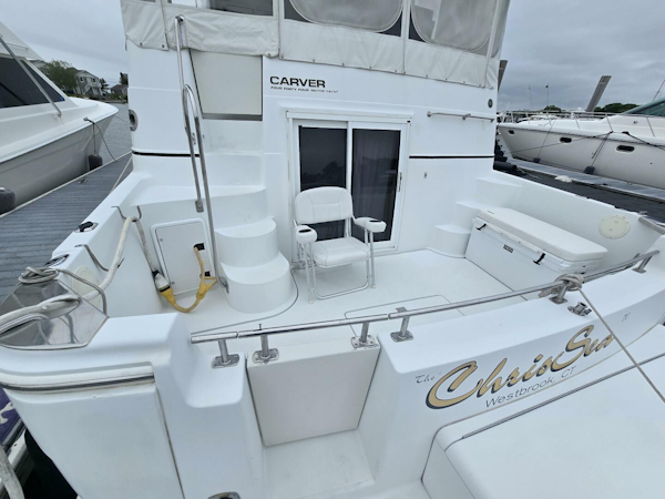 Carver-444 Cockpit Motor Yacht 2002-ChrisSea IV Westbrook-Connecticut-United States-Carver Cockpit 3-5392665