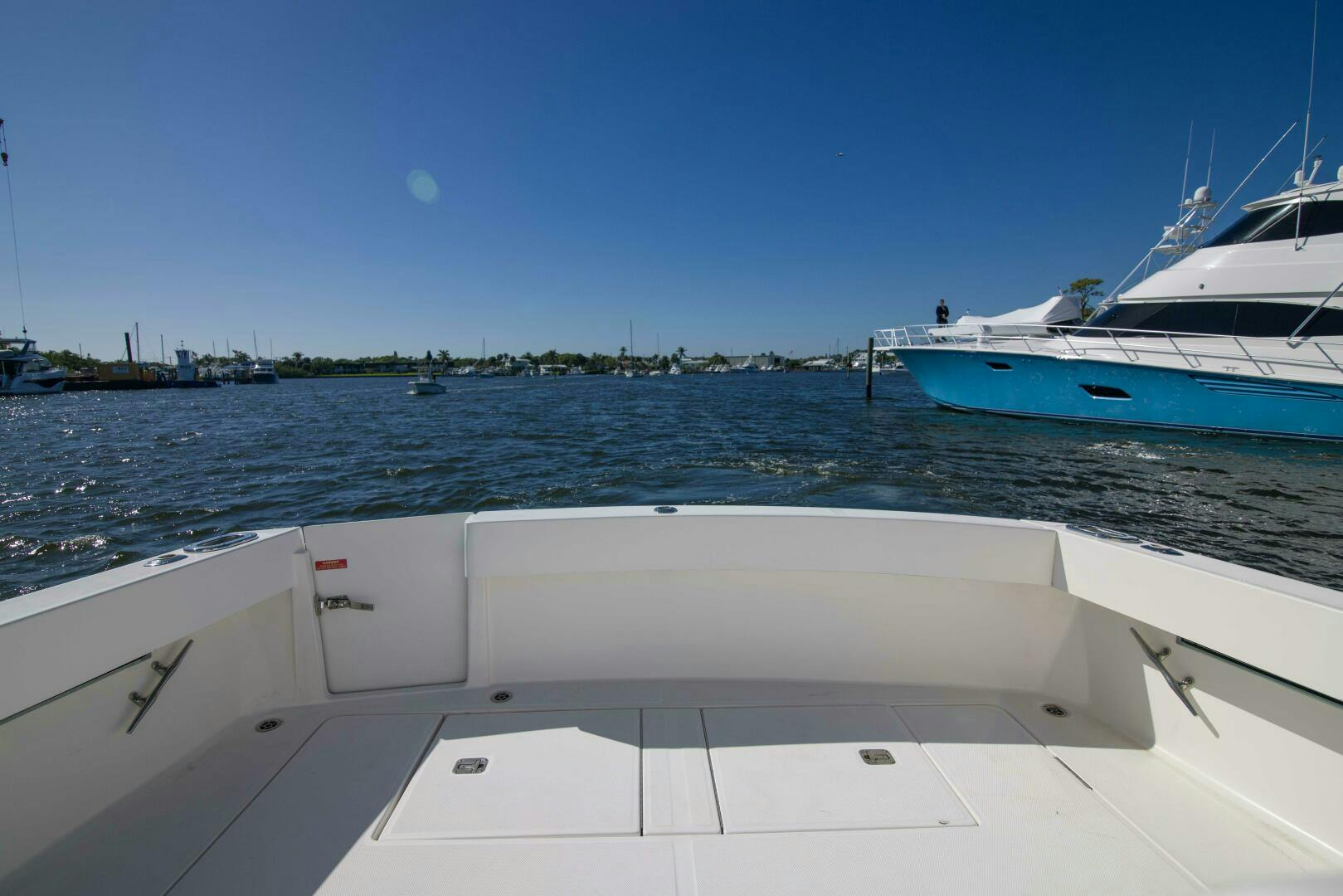 Luhrs-37 Canyon Express 2010-Date Night Keeping It Reel Stuart-Florida-United States-Luhrs 37 Date Night Keeping It Reel  Exterior Cockpit-5271355