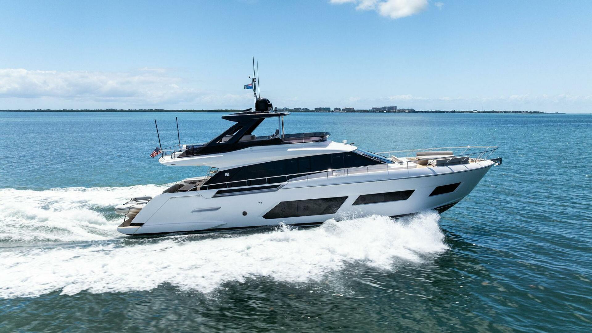 A FERRETTI A047001190280 関税送料込 Used Ferretti Yachts 67' 670 For Sale In Florida | GIULIA