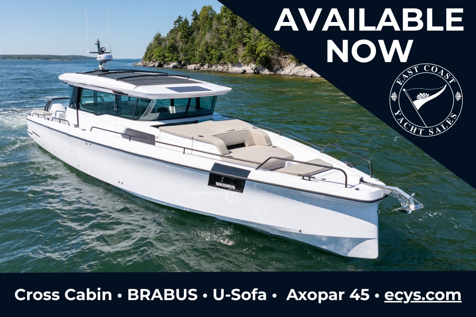 Axopar-Cross Cabin 2025-Stock 2 Yarmouth-Maine-United States-6298853 | Thumbnail