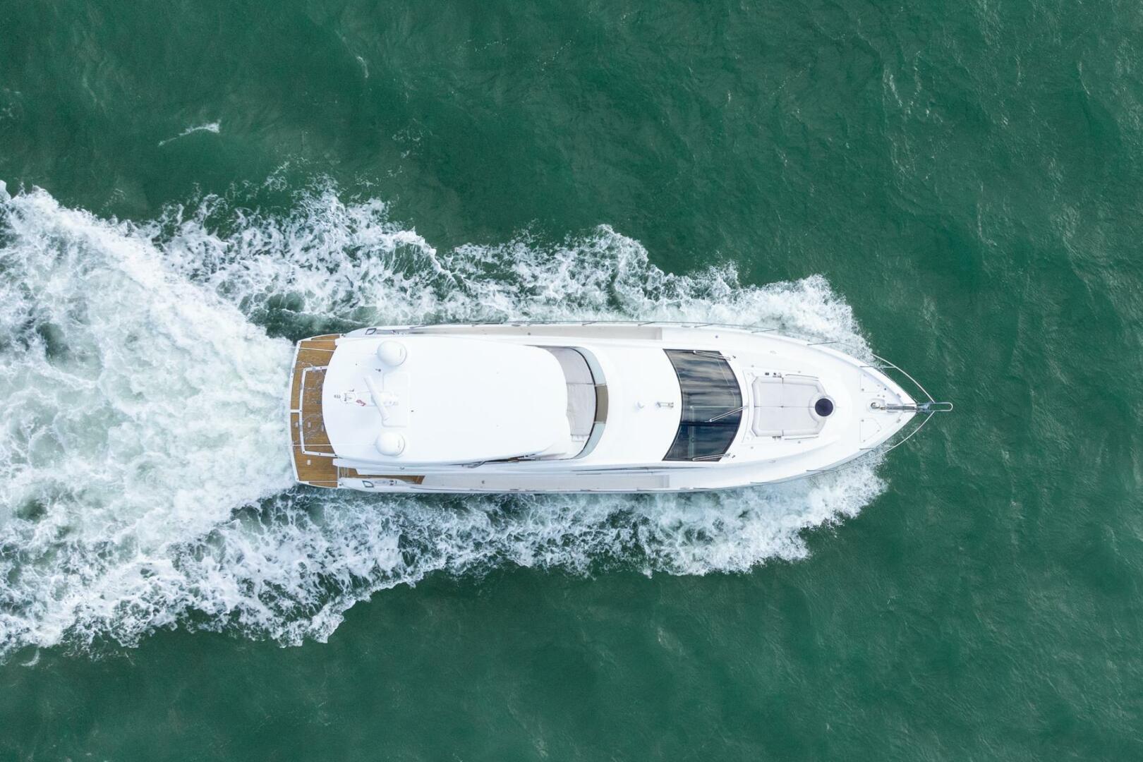 Sunseeker-Manhattan 65 2016 -Stuart-Aerial view of 2016 Sunseeker Manhattan 65 yacht cruising on the ocean.-5314527 | Thumbnail