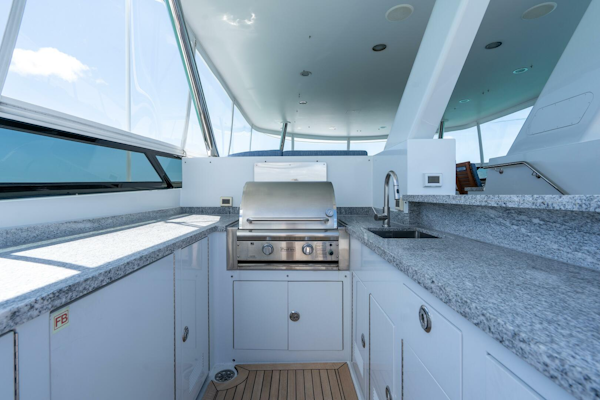 Crescent-Raised Pilothouse 2004-RISK AND REWARD West Palm Beach-Florida-United States-Flybridge Bar-5316074