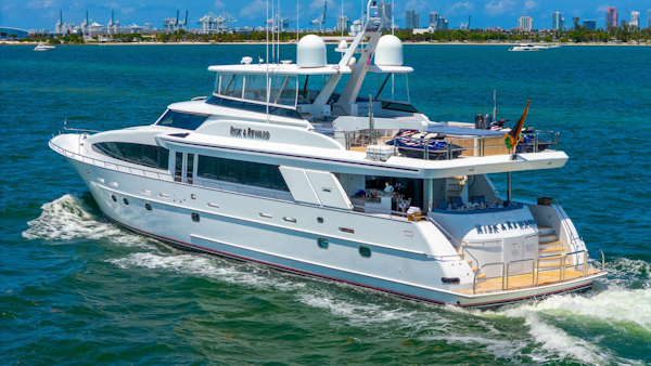 Crescent-Raised Pilothouse 2004-RISK AND REWARD West Palm Beach-Florida-United States-Port Stern Profile-5316119