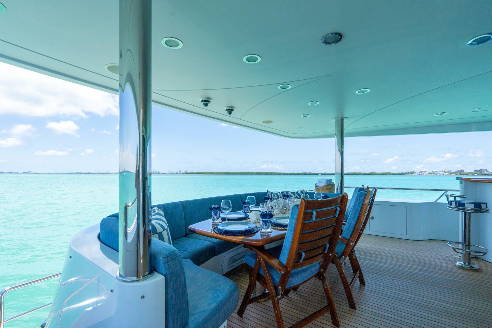 Crescent-Raised Pilothouse 2004-RISK AND REWARD West Palm Beach-Florida-United States-Aft Deck-5316106 | Thumbnail