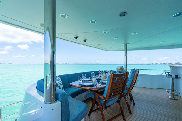 Crescent-Raised Pilothouse 2004-RISK AND REWARD West Palm Beach-Florida-United States-Aft Deck-5316106