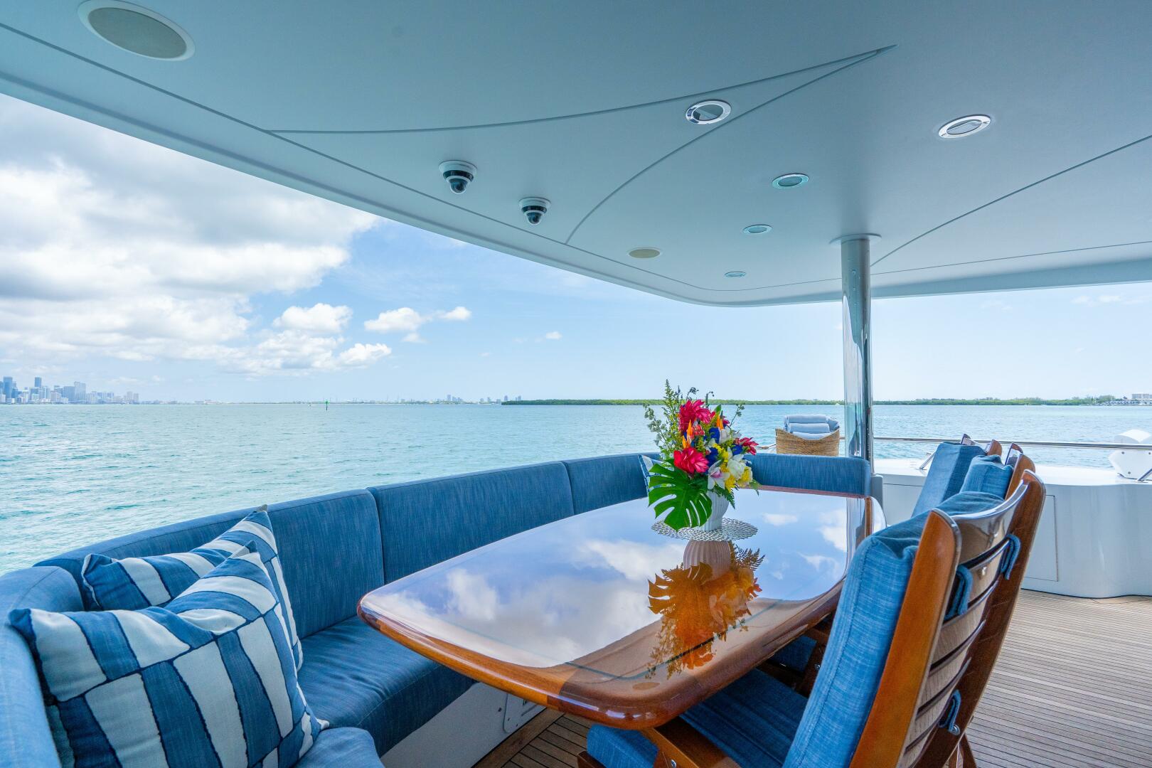 Crescent-Raised Pilothouse 2004-RISK AND REWARD West Palm Beach-Florida-United States-Aft Deck-5316107 | Thumbnail