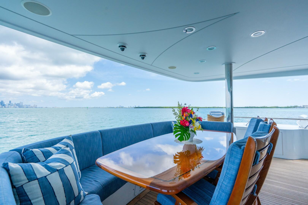 Crescent-Raised Pilothouse 2004-RISK AND REWARD West Palm Beach-Florida-United States-Aft Deck-5316107