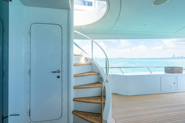 Crescent-Raised Pilothouse 2004-RISK AND REWARD West Palm Beach-Florida-United States-Aft Deck -5316105