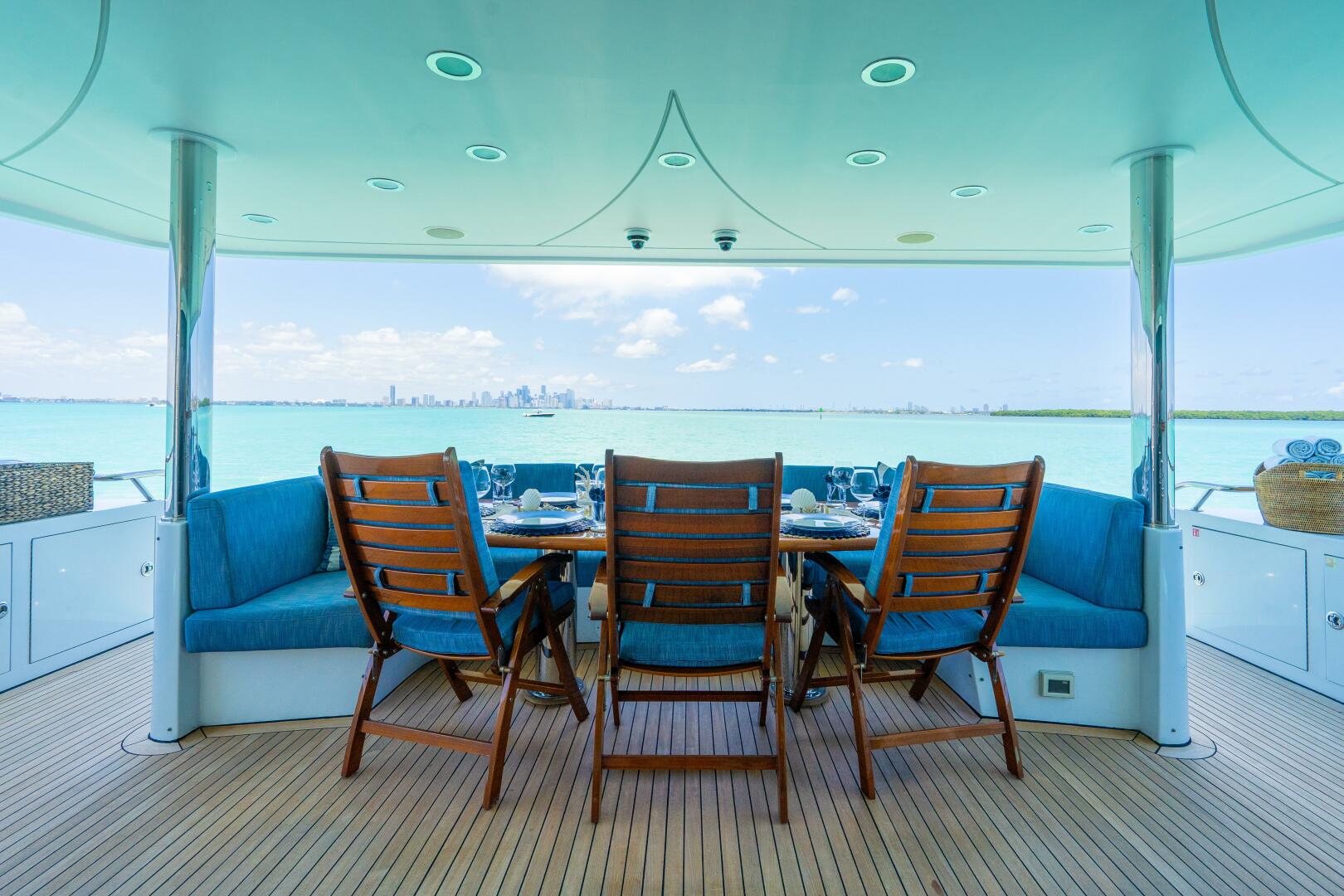 Crescent-Raised Pilothouse 2004-RISK AND REWARD West Palm Beach-Florida-United States-Aft Deck-5316108 | Thumbnail